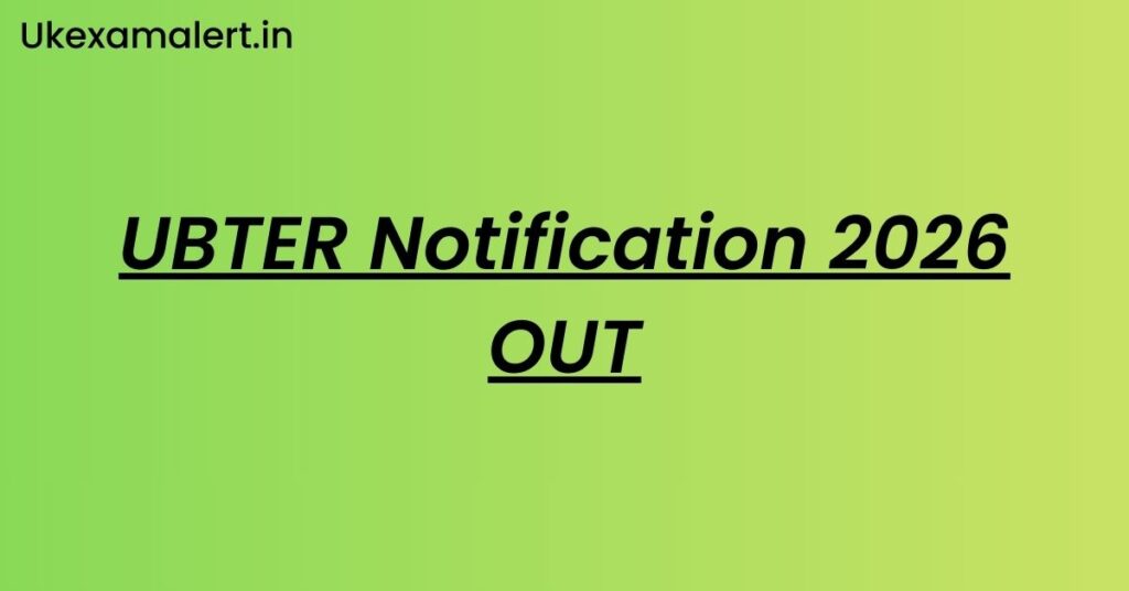 UBTER JEEP 2026 notification update
